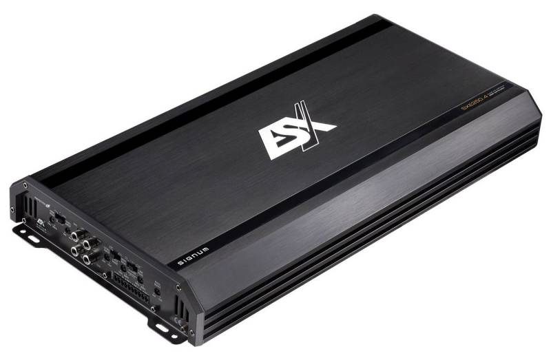 ESX SXE250.4 4 Kanal Class-A/B Verstärker Endstufe mit 1000 Watt RMS Verstärker (Anzahl Kanäle: 4) von ESX
