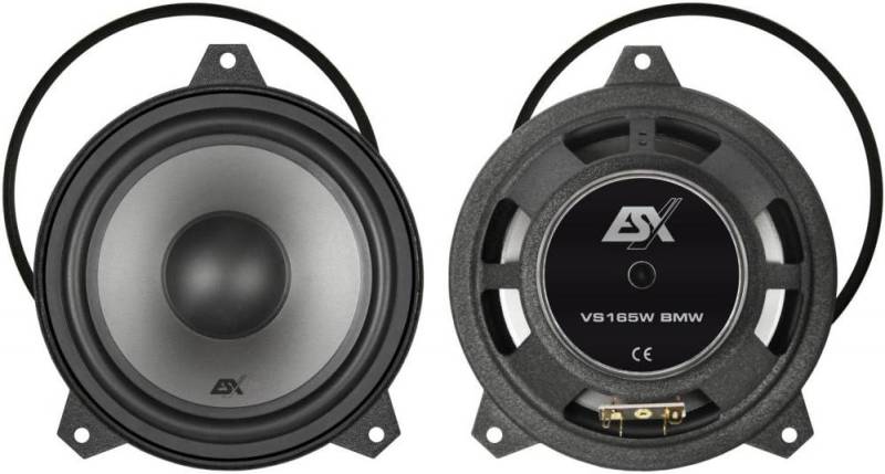 ESX VISION Woofer 16 cm VS-165W BMW Auto-Lautsprecher (ESX VS165C BMW - 3er E46 Frontsystem) von ESX