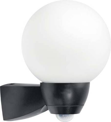 ESYLUX AL P Garda 130sw EL10026126 Wandleuchte mit Bewegungsmelder E27 Glühlampe Schwarz von ESYLUX