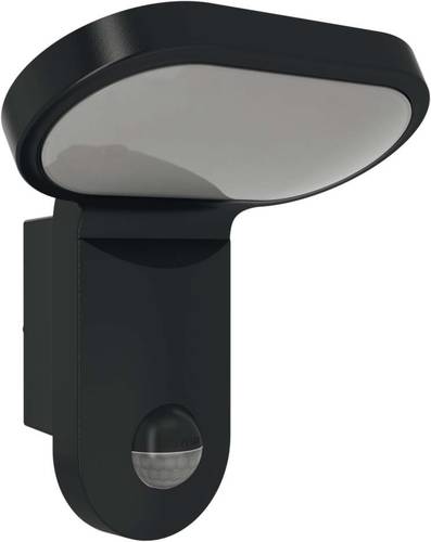 ESYLUX AOL 200 LED 3K sw EL10750816 Wandleuchte mit Bewegungsmelder LED fest eingebaut LED Schwarz von ESYLUX