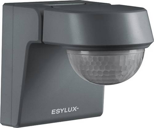 ESYLUX EM10025389 Decke, Wand, Aufputz Bewegungsmelder 230° Grau IP55, IK07 von ESYLUX