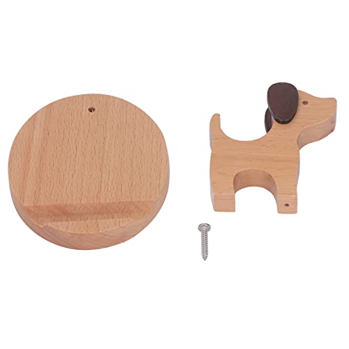 ETAINGYEUN Hölzernen niedlichen Hunde Handyhalter Ständer Multifunktional 2 Sätze Leichter schlanker Smartphone -Schreibtischhalter für Home Office School von ETAINGYEUN