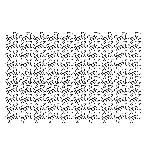 Metal Hundeform niedliche Papierclips Organisatoren Schreibwarenbedarf für Schüler Home Office School (Schwarz) von ETAINGYEUN