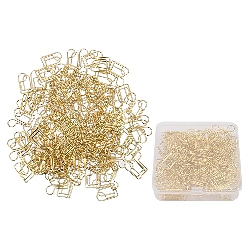 Nette goldförmige Papierclips klemmen dokumente für Office -Metall fest von ETAINGYEUN