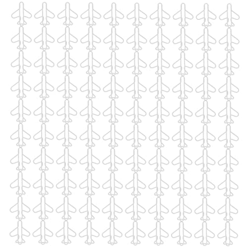 Niedliche Flugzeugformpapier Clips Leichte tragbare Lesezeichen -Fotopotor -Souvenirs für einige Leute 100 Stücke Niedliche Flugzeugformpapier Clips Leichte tragbare Lesezeichen -Fotopotor -Souvenirs für einige Leute 100 Stücke von ETAINGYEUN