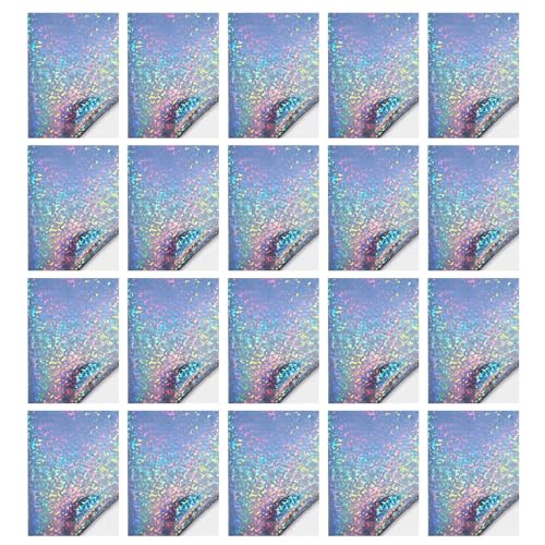 20 Blatt/Set A 4 Größe Film Holographics Aufkleber Papier Vinyls Aufkleber Papier Selbstklebendes Aufkleberpapier 20 Blatt/Set A 4 Größe Film Holographics Aufkleber Papier Vinyls Aufkleber Papier Selbstklebendes Aufkleberpapier von ETAWDE