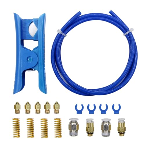 ETAWDE 15 Stück 3D-Druckzubehör Filament Guide Tube Connection Kits für verbesserte Druckkonsistenz und Fluss ETAWDE 15 Stück 3D-Druckzubehör Filament Guide Tube Connection Kits für verbesserte Druckkonsistenz und Fluss von ETAWDE