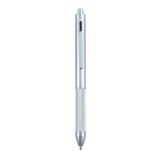 ETAWDE 4-Farben-Kugelschreiber, Büroschreibstift, Metall, einziehbarer Kugelschreiber, 1,0 mm Spitze, glatt zu schreiben, für die Schule ETAWDE 4-Farben-Kugelschreiber, Büroschreibstift, Metall, einziehbarer Kugelschreiber, 1,0 mm Spitze, glatt zu schreiben, für die Schule von ETAWDE