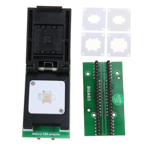 ETAWDE Professionelles BGA48/BGA63 Chip-Programmierer-Adapter-Set nur für T56-Programmierer von ETAWDE