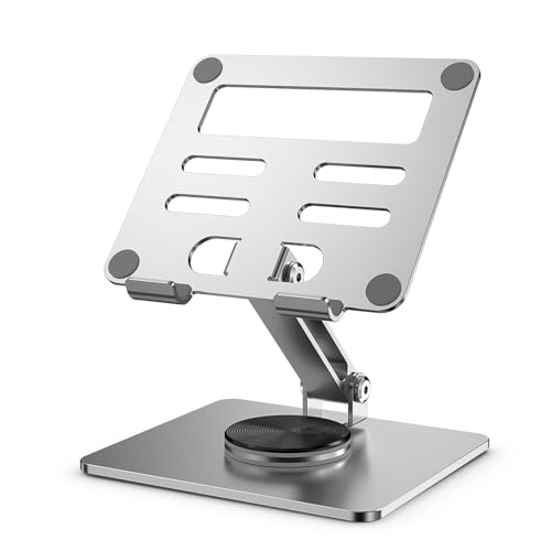 ETAWDE Stylishs Metallständer, faltbarer und verstellbarer Tablet-Ständer für 4-13 Zoll Handys und Tablets, flexible Halterung ETAWDE Stylishs Metallständer, faltbarer und verstellbarer Tablet-Ständer für 4-13 Zoll Handys und Tablets, flexible Halterung von ETAWDE