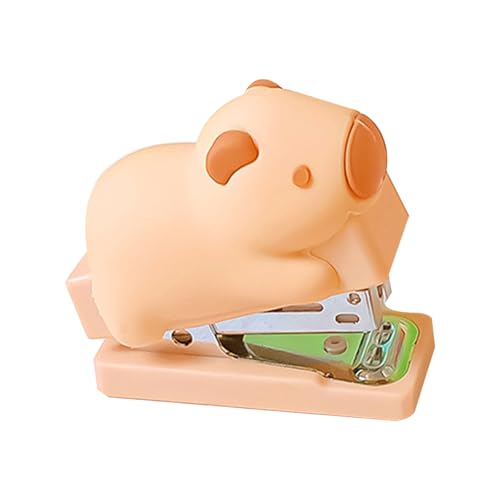 Kleine ABS-Heftgeräte mit Heftklammer, erognomischer Griff, Hefter, kleiner tragbarer Hefter, 5 Blatt Kapazität, Büroheftmaschine von ETAWDE