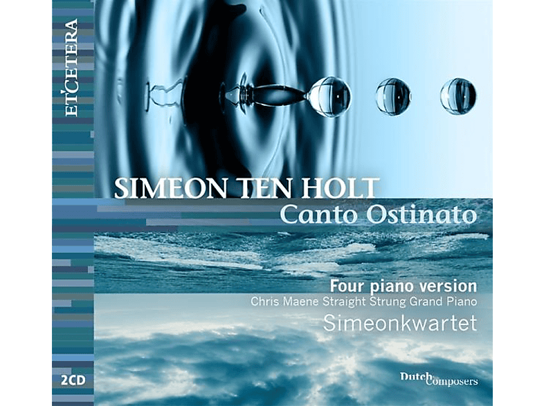 Simeonkwartet - Canto Ostinato (Four piano version) (CD) von ETCETERA