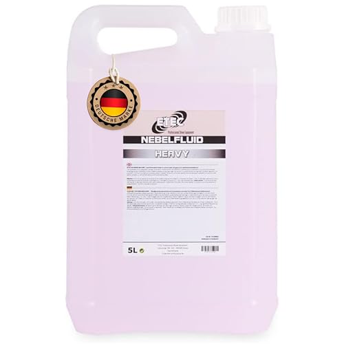 ETEC Professional Nebelfluid 5 Liter Heavy Fog Fogger Fluid Flüssigkeit Nebelmaschine Extrem Dicht Outdoor von ETEC