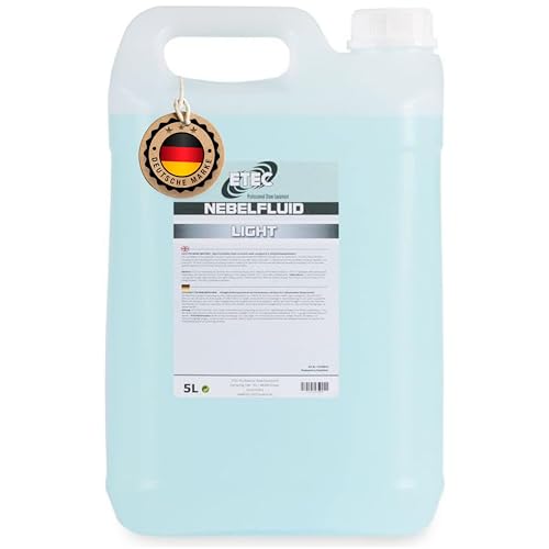 ETEC Professional Nebelfluid 5 Liter Light Fog Fogger Fluid Flüssigkeit Nebelmaschine Leicht Fazer Hazer Lasershow von ETEC