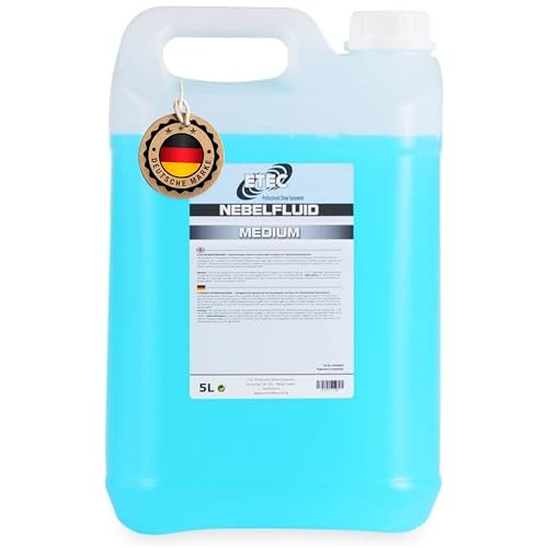 ETEC Professional Nebelfluid 5 Liter Medium Fog Fogger Fluid Flüssigkeit Nebelmaschine Standard Indoor Outdoor von ETEC Professional Show Equipment