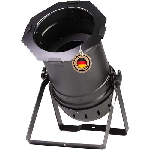 ETEC Professional LED PAR 64 COB 3000K 200W Zoom Scheinwerfer Theater Stufenlinse Spot warmweiß Bühne Kanne Show Event DJ Licht von ETEC