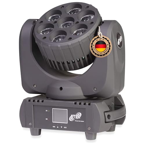 ETEC Professional LED Moving Head Beam 7Q Matrixfunktion Pixelsteuerung Disco Party Club DJ Spot Messe Halle Effekt Event Veranstaltung Bühnenbeleuchtung Licht ETEC Professional LED Moving Head Beam 7Q Matrixfunktion Pixelsteuerung Disco Party Club DJ Spot Messe Halle Effekt Event Veranstaltung Bühnenbeleuchtung Licht von ETEC
