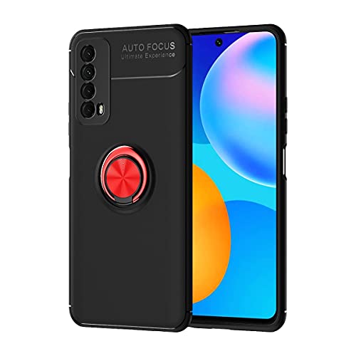 Telefonschutz Compatible with Huawei p Smart (2021) Fall, Compatible with Huawei Y7a Fall, Compatible with Huawei Genießen Sie 20SE-Hülle Weiche TPU-rotierende Metall-Magnetring Kickstand Wärmeableitu von ETGOKJM