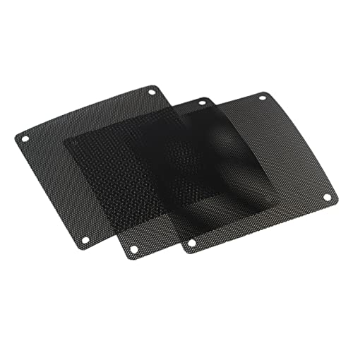ETHZZLE 10 Stücke Mesh für Lüfter Pc 14 cm Quadratisch Computer Mesh Abdeckung Schwarz PVC Material Minimieren Lärm ETHZZLE 10 Stücke Mesh für Lüfter Pc 14 cm Quadratisch Computer Mesh Abdeckung Schwarz PVC Material Minimieren Lärm von ETHZZLE