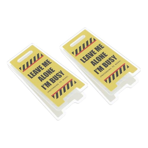 ETHZZLE 2 Stück Notizhalter, Brieftaschenhalter, Tisch Notizklammerständer, Notizzubehör, Namenskartenhalter, Thematische Notizhalter Und Klammern, Memoklammern In Warnschildform, ETHZZLE 2 Stück Notizhalter, Brieftaschenhalter, Tisch Notizklammerständer, Notizzubehör, Namenskartenhalter, Thematische Notizhalter Und Klammern, Memoklammern In Warnschildform, von ETHZZLE