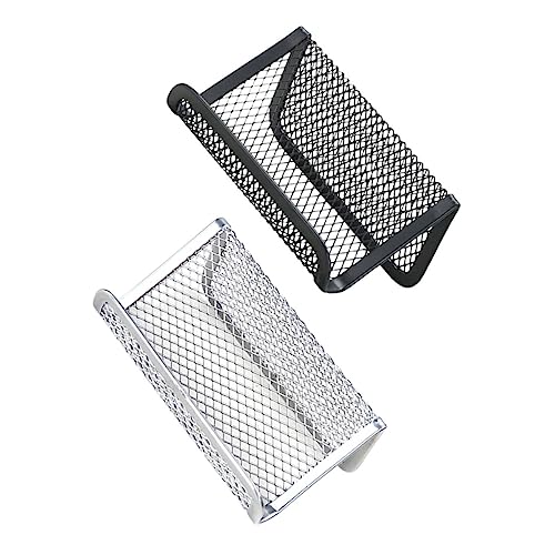 ETHZZLE 2 Stück Visitenkartenhalter Aus Metall, Handyhalter, Namenskartenhalter, Kartenaufbewahrungsständer, Kartenständer, Kartenorganisationsständer, Namenskartenständer, ETHZZLE 2 Stück Visitenkartenhalter Aus Metall, Handyhalter, Namenskartenhalter, Kartenaufbewahrungsständer, Kartenständer, Kartenorganisationsständer, Namenskartenständer, von ETHZZLE