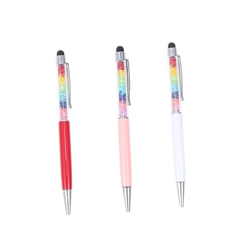 ETHZZLE 3st Kapazitive Stylus-stifte Touch-Screen Geschenke Für Kinder Kapazitive Stifte Kindergeschenk Geschenk Kapazitiver Stift Schreibwerkzeuge Kugelschreiber Touchscreen-Stift Metall von ETHZZLE