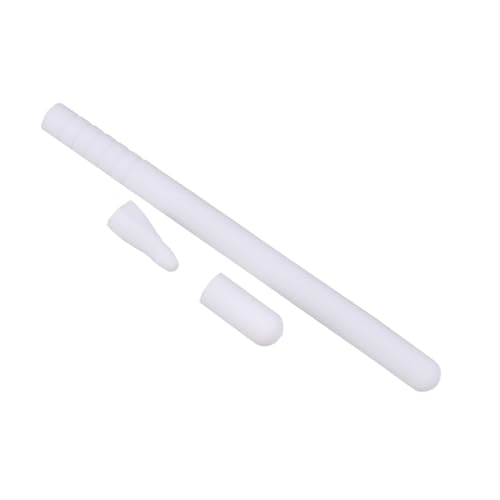 ETHZZLE Hülse Stift Silikonhülle Für Eingabestift Federmäppchen Federmäppchen Stylus-stifthülle Anti-Fall Sanfte Erinnerung Handschrift Stift Anti-Kratzer Zweite Generation Weiß rutschfest von ETHZZLE
