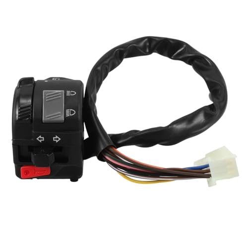 ETHZZLE Motorradschalter Lenkerschalter Motorrad Blinkerschalter Motorrad Blinkerschalter Hupe Blinker Scheinwerferschalter Scheinwerferschalter 22Mm Lichtschalter Lenker ETHZZLE Motorradschalter Lenkerschalter Motorrad Blinkerschalter Motorrad Blinkerschalter Hupe Blinker Scheinwerferschalter Scheinwerferschalter 22Mm Lichtschalter Lenker von ETHZZLE