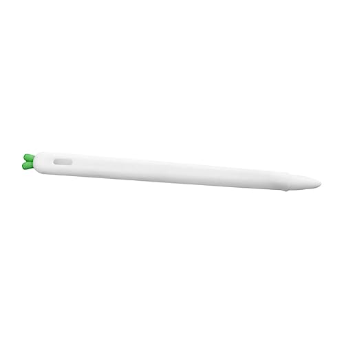 ETHZZLE Silikon-Stiftgriff für die weiße karottenförmige Schutzhülle für Pencil 2 von ETHZZLE