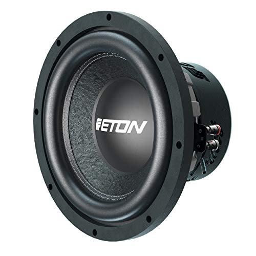 ETON PW 10: Kräftiger 25 cm / 10 Zoll Langhub Woofer, Bass fürs Auto, Bass Lautsprecher mit Ferritmagnet, handgeschöpfter Papiermembran, 2 x 2 Ohm Doppelschwingspule, 1000 Watt von ETON