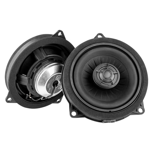 ETON UG-BMW10XW – 10 cm / 4“ 2-Wege Plug & Play Koaxial System, Auto Lautsprecher Set kompatibel mit BMW und Mini Fahrzeugen, Sound System für Türeinbau (W-Korb), 1 Paar von ETON