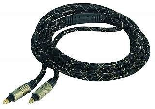 Toslink-Kabel Home Theatre" 1,0m Stecker auf Stecker" von ETT