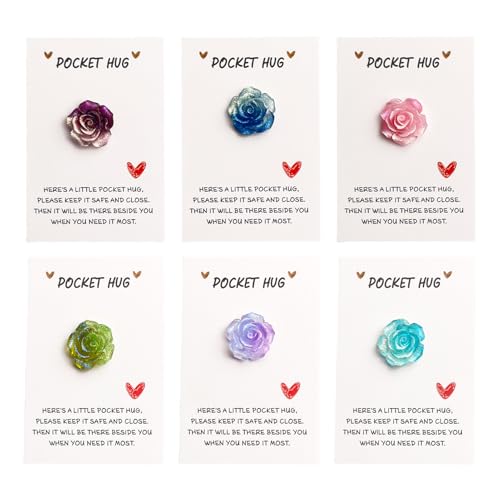 ETUCYNG Blumengrußkarte, Taschen Grußkarte - Warm Hug Heart Card | Inspirierende 6x positive Botschaft für Beziehungen Freundschaft Geburtstag Valentines ETUCYNG Blumengrußkarte, Taschen Grußkarte - Warm Hug Heart Card | Inspirierende 6x positive Botschaft für Beziehungen Freundschaft Geburtstag Valentines von ETUCYNG