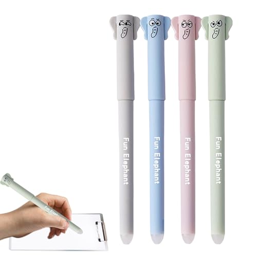 ETUCYNG Stift mit Radiergummi, Löschbare Stifte | Löschbar schwarze Gel -Tintenstifte,5x feiner Punkt reibungsloses Schreiben süßes stationäres Set, Schulmaterial für Kinder Schüler Erwachsene ETUCYNG Stift mit Radiergummi, Löschbare Stifte | Löschbar schwarze Gel -Tintenstifte,5x feiner Punkt reibungsloses Schreiben süßes stationäres Set, Schulmaterial für Kinder Schüler Erwachsene von ETUCYNG