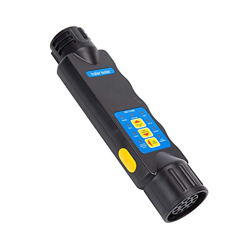 ETUKER Anhänger Prüfgerät 13 Polig, Anhänger Steckdose Stecker Prüfgerät 13 Polig Beleuchtung Diagnose Gerät, Anhänger Diagnose Werkzeug 12V Für RV, Pkw, Wohnwagen, Booten, Universelles Zubehö ETUKER Anhänger Prüfgerät 13 Polig, Anhänger Steckdose Stecker Prüfgerät 13 Polig Beleuchtung Diagnose Gerät, Anhänger Diagnose Werkzeug 12V Für RV, Pkw, Wohnwagen, Booten, Universelles Zubehö von ETUKER