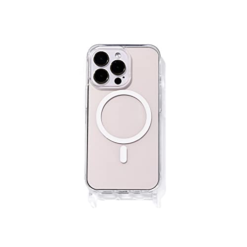 ETUUI Clear Case mit Ösen iPhone 14 Plus [kompatibel mit MagSafe] transparente Schutzhülle, durchsichtiger Rundumschutz Handyhülle für Dein Smartphone von ETUUI