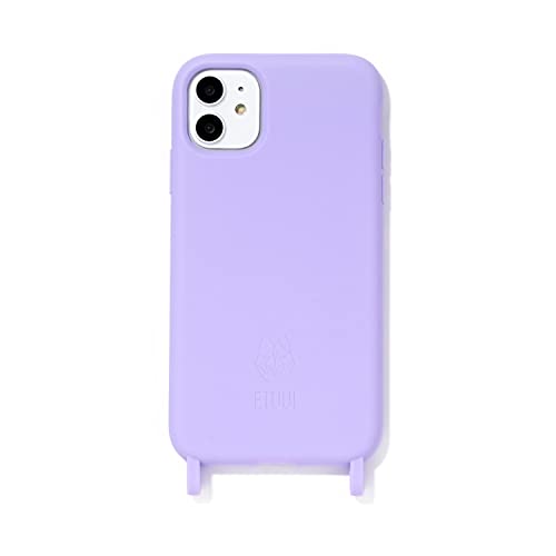 ETUUI Silk Hook Hülle iPhone 13 pro max Purple - hochwertige Schutzhülle, Rundumschutz Handyhülle von ETUUI