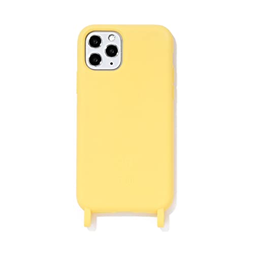 ETUUI Silk Hook Hülle iPhone 13 pro max Yellow - hochwertige Schutzhülle, Rundumschutz Handyhülle von ETUUI