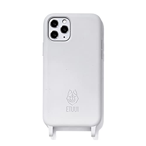 ETUUI Silk Hook Hülle iPhone 15 Pro Oyster [kompatibel mit MagSafe] - hochwertige Schutzhülle, Rundumschutz Handyhülle von ETUUI