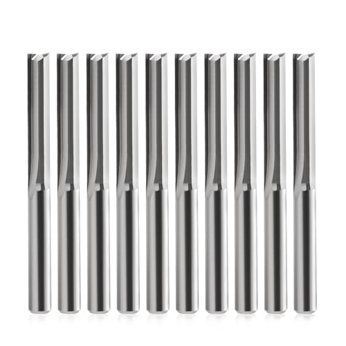 Schaftfräser,CNC fräser,fräser für oberfräse,2 Flöten Gerade Fräser ,fräser 4mm schaft,4mm Schnittdurchmesser,22mm Schnittlänge CNC Fräser für Dichteplatte, Massivholz, Sperrholz Schaftfräser,CNC fräser,fräser für oberfräse,2 Flöten Gerade Fräser ,fräser 4mm schaft,4mm Schnittdurchmesser,22mm Schnittlänge CNC Fräser für Dichteplatte, Massivholz, Sperrholz von HOZLY