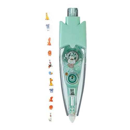 EUBEISAQI Dekorative Stifte für Kinder, Druck-Tape-Stift mit Tier-Tagebuch-Stiften für Mädchen, Korrekturband, ästhetisches Schreibwaren, Scrapbook-Zubehör für Tagebuch, Tagebuch, Karte EUBEISAQI Dekorative Stifte für Kinder, Druck-Tape-Stift mit Tier-Tagebuch-Stiften für Mädchen, Korrekturband, ästhetisches Schreibwaren, Scrapbook-Zubehör für Tagebuch, Tagebuch, Karte von EUBEISAQI