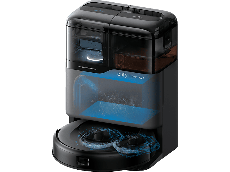 EUFY C20 Saug-/Wischroboter mit vollautomatischer Station von EUFY