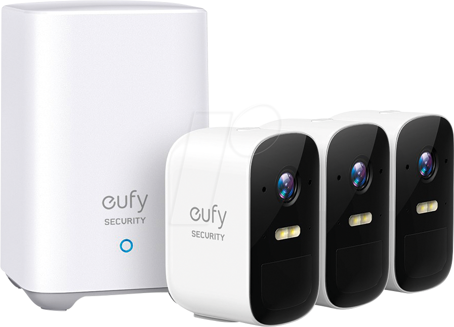 EUFY T88323D2 - Überwachungskamera, IP, WLAN, außen, 3 Stück von EUFY