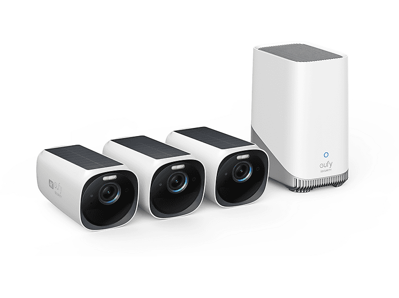 EUFY eufyCam S330 3er Set, Überwachungskamera von EUFY
