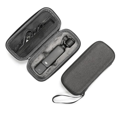 EUGOOCX Tragbare Aufbewahrungstasche für DJI Pocket 3, kompakte, leichte Schutzhülle für OSMO Pocket Standardkamera und Zubehör (für Pocket 3 Kamera (schwarz)) von EUGOOCX