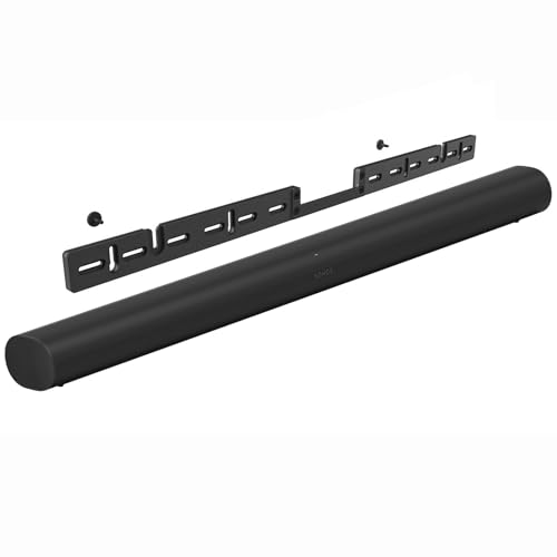 EUGOOCX Wandhalterung aus Metall für Sonos Arc Soundbar, unter TV Soundbar Hänge-Zubehör, kompatibel mit SONOS Arc (Schwarz) von EUGOOCX