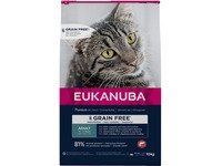 Eukanuba Euk Cat Adult Grainfree Salmon 10 kg von EUKANUBA