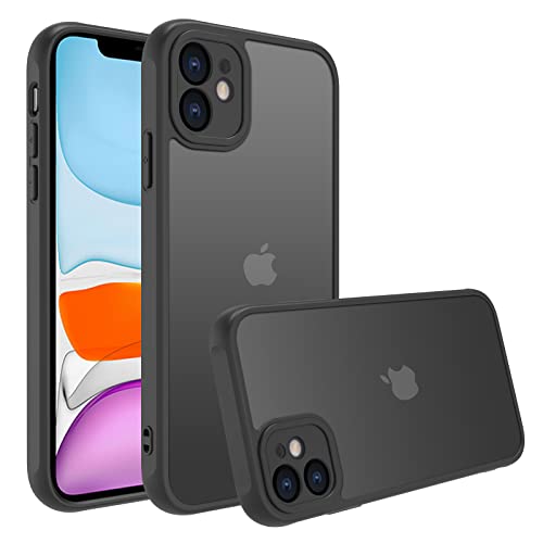 EUMADOVE für iPhone 11 Hülle Stoßfest Militärstandard FallSchutz Handyhülle, Mattierte Durchscheinende Rückseite Schutzhülle, Anti-Fingerabdruck Schwarz EUMADOVE für iPhone 11 Hülle Stoßfest Militärstandard FallSchutz Handyhülle, Mattierte Durchscheinende Rückseite Schutzhülle, Anti-Fingerabdruck Schwarz von EUMADOVE