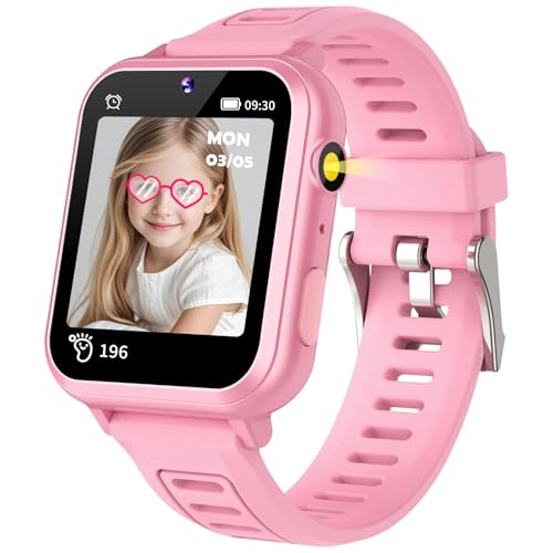 EUNICECG Smartwatch Kinder Jungen Mädchen 24 Spiel MP3 Musik HD Kamera Elternkontroll- Schrittzähler 13 Wecker digitaluhr -Kindergeschenke -Geburtstag Weihnachten Spielzeug 3 4 5 6 7 8 9 10 Jahren EUNICECG Smartwatch Kinder Jungen Mädchen 24 Spiel MP3 Musik HD Kamera Elternkontroll- Schrittzähler 13 Wecker digitaluhr -Kindergeschenke -Geburtstag Weihnachten Spielzeug 3 4 5 6 7 8 9 10 Jahren von EUNICECG