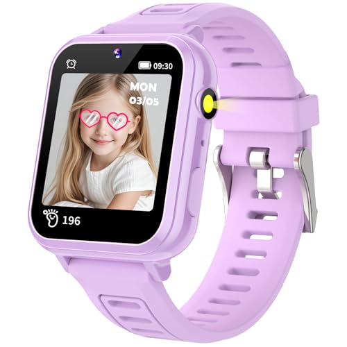 EUNICECG Smartwatch Kinder Jungen Mädchen 24 Spiel MP3 Musik HD Kamera Elternkontroll- Schrittzähler 13 Wecker digitaluhr -Kindergeschenke -Geburtstag Weihnachten Spielzeug 3 4 5 6 7 8 9 10 Jahren EUNICECG Smartwatch Kinder Jungen Mädchen 24 Spiel MP3 Musik HD Kamera Elternkontroll- Schrittzähler 13 Wecker digitaluhr -Kindergeschenke -Geburtstag Weihnachten Spielzeug 3 4 5 6 7 8 9 10 Jahren von EUNICECG